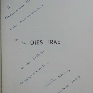 Dies IRAE 1953 dédicacé