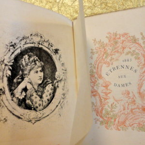 ETRENNES AUX DAMES 1883  sur hollande