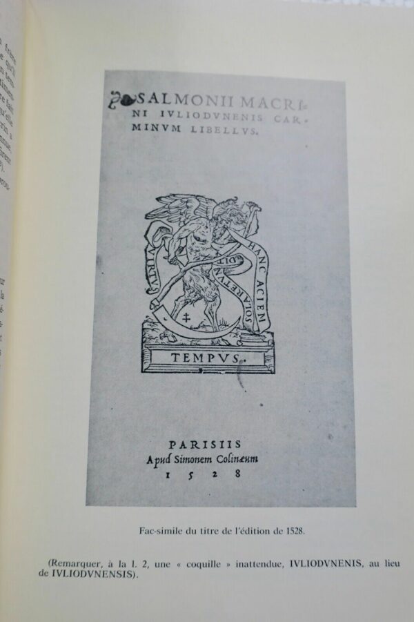 Epithalames (1528/1531) - Les Odes de 1530