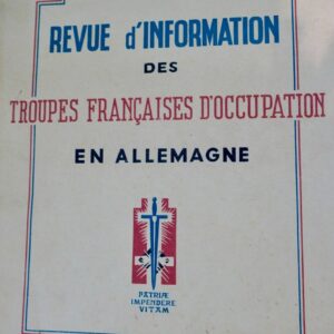 FFA Revue d'information des troupes françaises d'occupation en Allemagne 1946