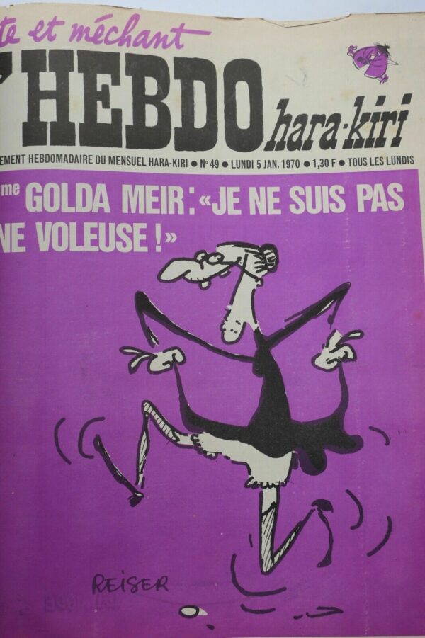 HARA-KIRI HEBDO / CHARLIE HEBDO 1970 – Image 3