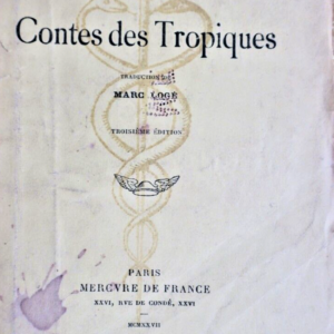 HEARN LAFCADIO CONTES DES TROPIQUES 1926