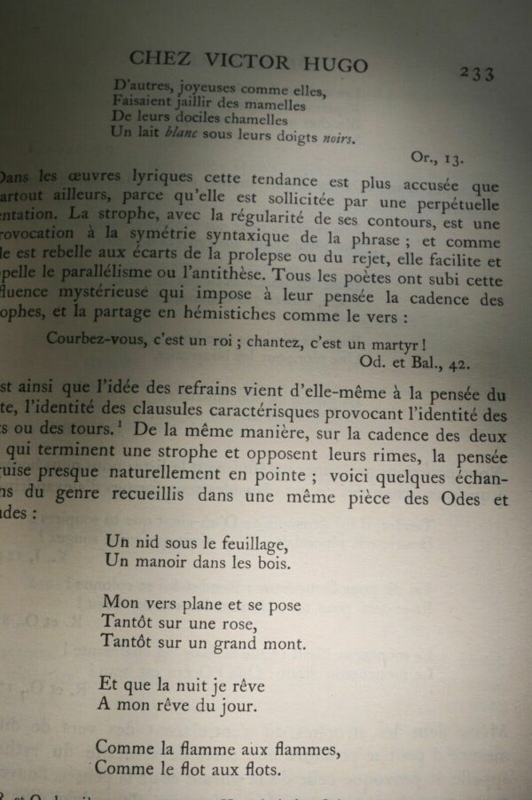 Hugo  L'Esprit dans les oeuvres poétiques de Victor Hugo 1911 – Image 4