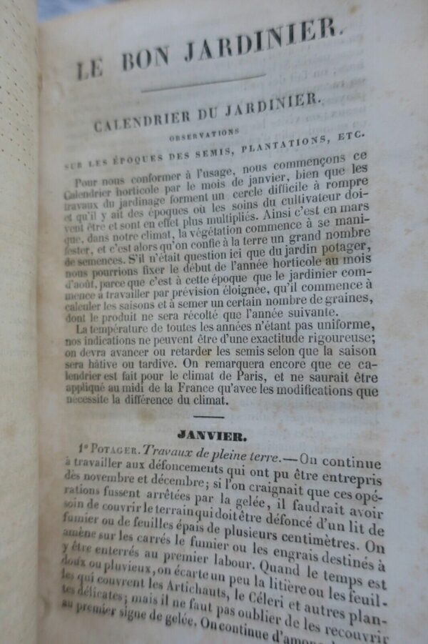 JARDIN bon jardinier. Almanach agricole pour l'année 1857 – Image 6