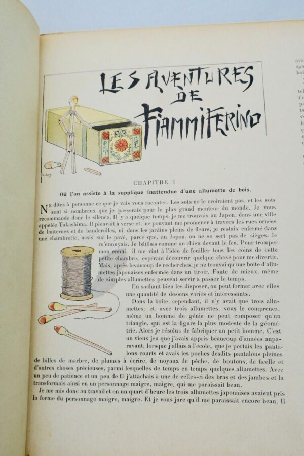 Japon  BAZZINI Les Aventures de Fiammiferino illustré par Pinchon – Image 9