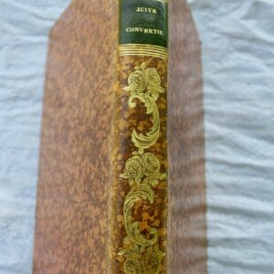 Judaica  La Juive convertie ou le triomphe du christianisme 1838