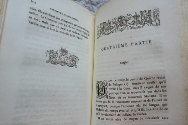 LA FAYETTE (Madame de). Histoire d'Henriette d'Angleterre 1882 – Image 6