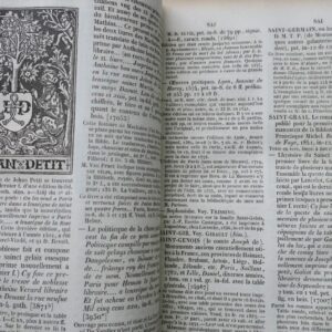 Libraire Brunet Manuel du libraire et de l'amateur de livres 1842