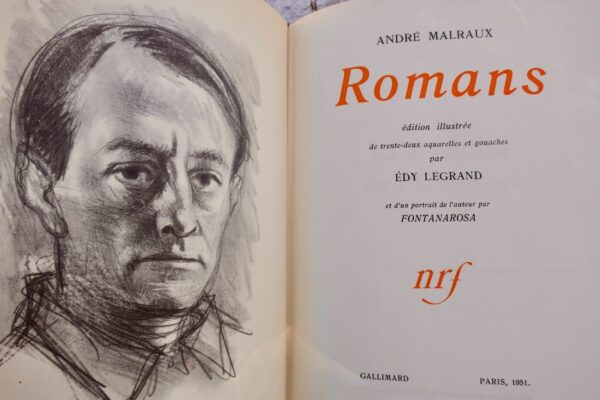 MALRAUX, André Romans Gallimard EDY LEGRAND – Image 8