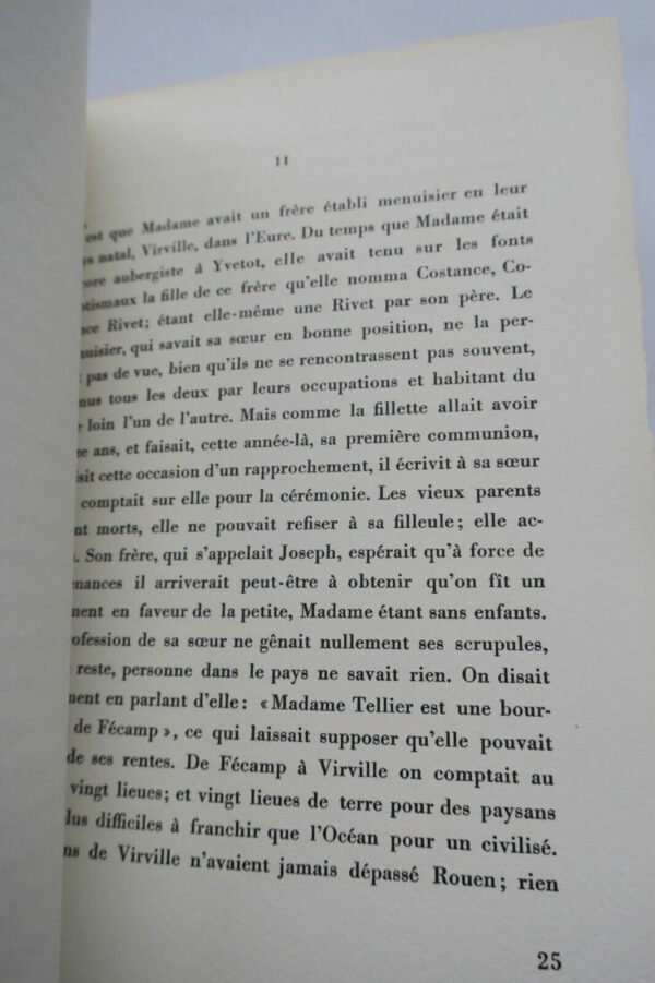 MAUPASSANT GUY. La maison Tellier. Histoire d'une fille de ferme – Image 3