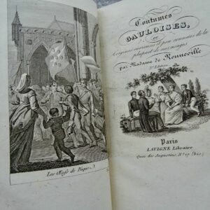 Me de Renneville Coutumes gauloises ou origines curieuses et peu connues