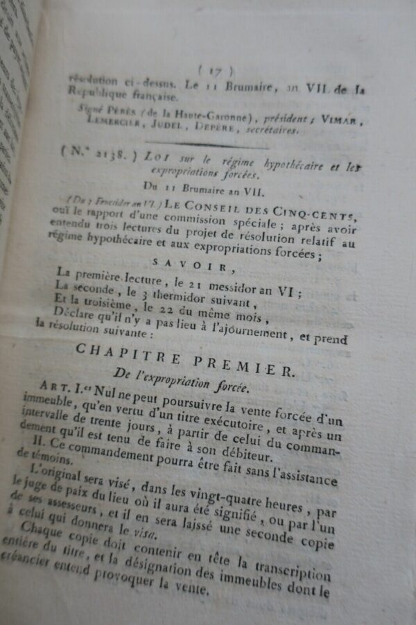 Monnaie bulletin des lois de la république REVOLUTION – Image 6