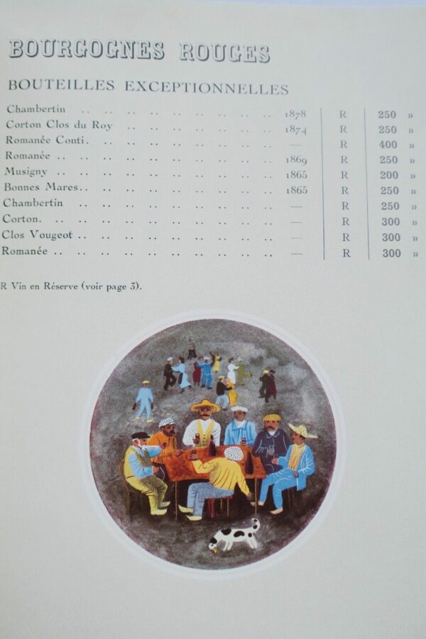 NICOLAS Catalogue 1933. Liste des grands vins fins – Image 4