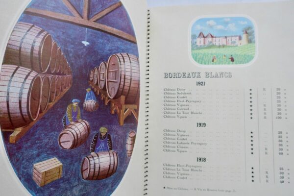 NICOLAS Catalogue 1933. Liste des grands vins fins – Image 6