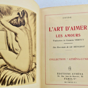Ovide L'Art d'aimer. Les Amours