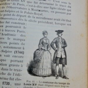 Paris  PETITE HISTOIRE DE PARIS - 1888