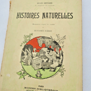 RENARD Jules Histoires naturelles RABIER