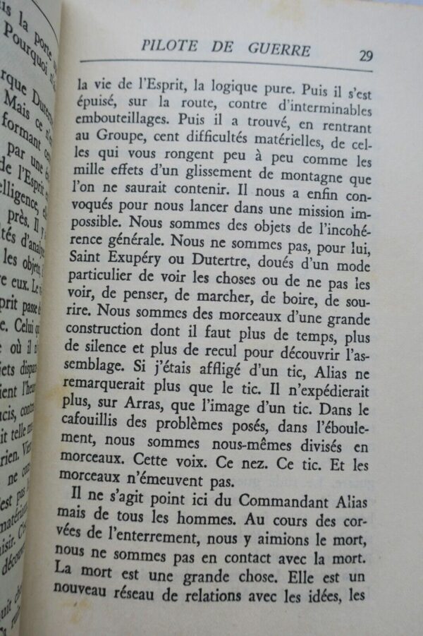 SAINT EXUPÉRY. Pilote de guerre RELIURE BONET Nté + ex. de New York – Image 8