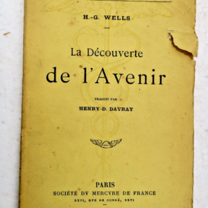 SF Wells H.-G. La découverte de l'avenir EO