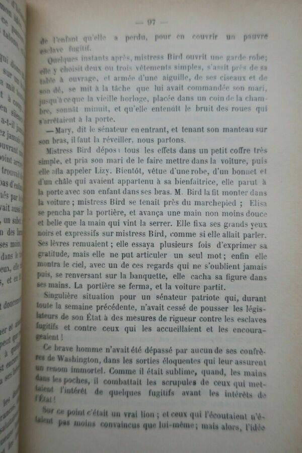 STOWE  LA CASE DE L'ONCLE TOM OU LA VIE... – Image 4