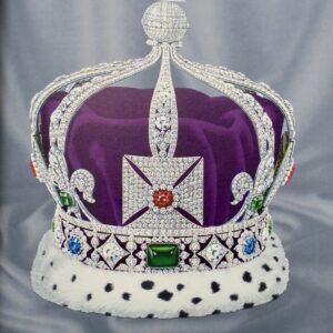 The Crown Jewels and other regalia in The Tower of London 1953