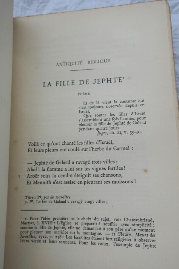 VIGNY ALFRED POEMES ANTIQUES ET MODERNES – Image 4