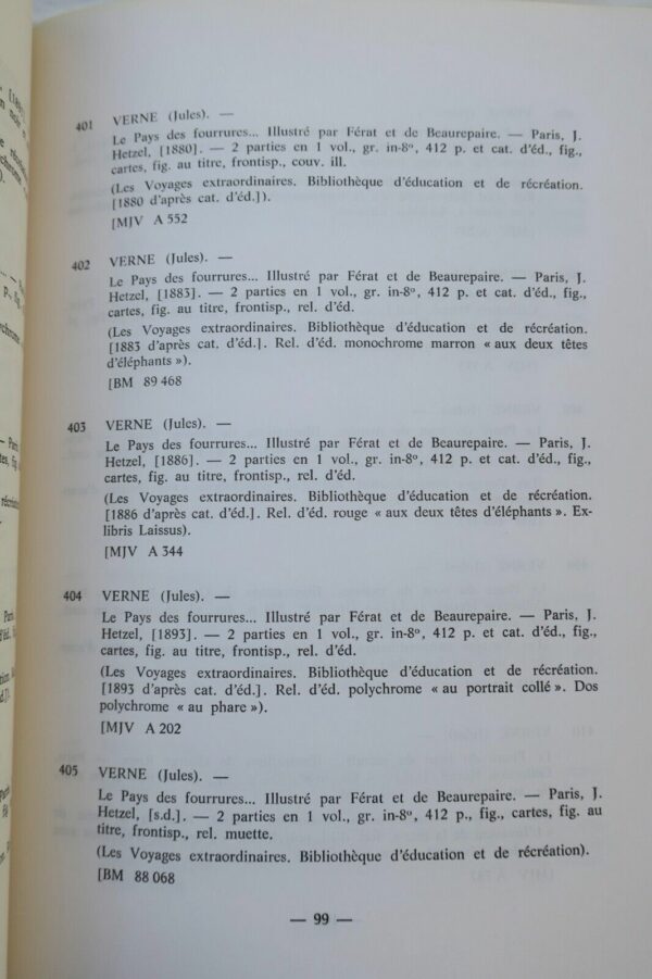 Verne Catalogue du fonds Jules Verne NANTES – Image 7