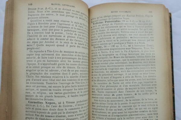 brevet Manuel littéraire cours de littérature 1886 – Image 7