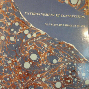 environnement et conservation de l'écrit de l'image et du son1994