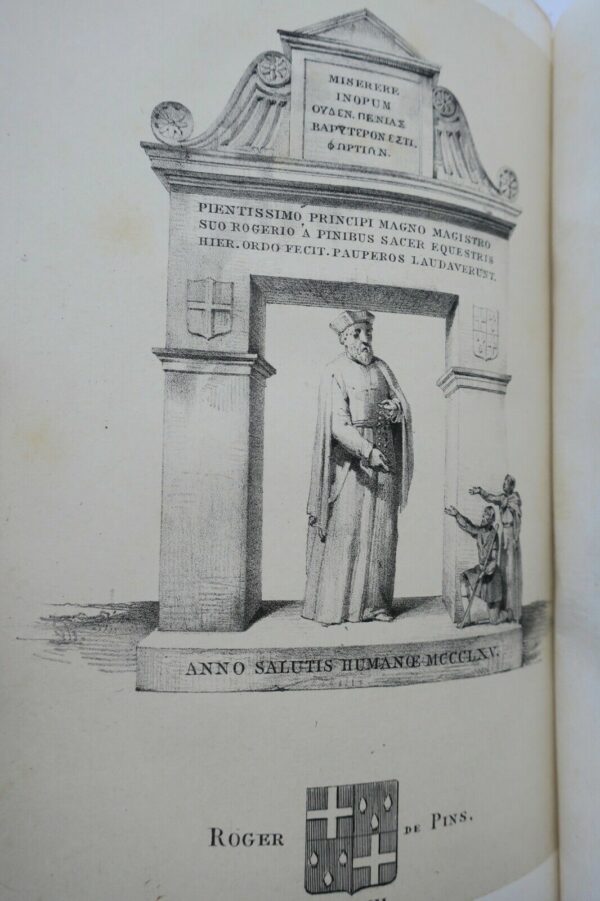 ordre de Saint-Jean de Jérusalem Monumens des Grands-Maîtres de l'Ordre 1829 – Image 11