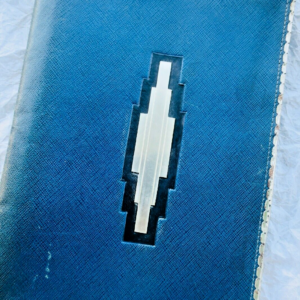 reliure étui livre 21 x 15 cm ART DECO