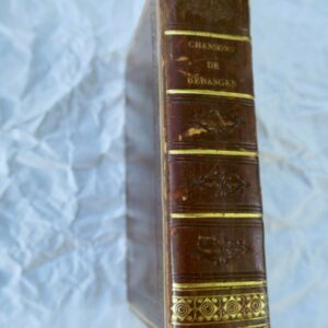 BERANGER P.-J. CHANSONS 1826 66 x 104 mm. MINI