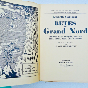 Bêtes du Grand Nord. Castors, Rats musqués, Renards, Lynx, Elan, ours, geai