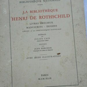 Bibliothèque Henri De Rothschild  Bibliothèque Nationale