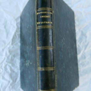 CHOMPRE Dictionnaire abrégé de la fable, des poètes, des tableaux et .. 1833
