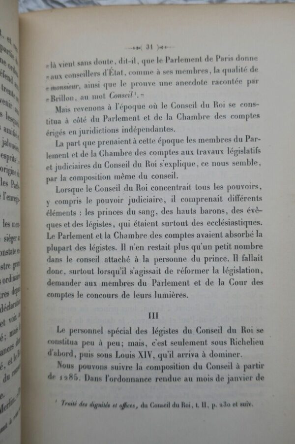 CONSEIL D'ÉTAT AVANT ET DEPUIS 1789 – Image 7