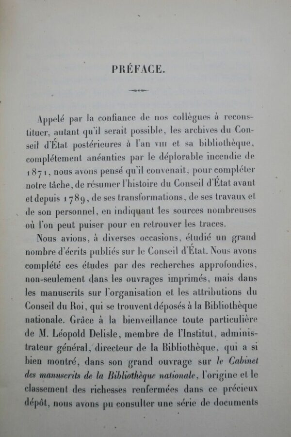 CONSEIL D'ÉTAT AVANT ET DEPUIS 1789 – Image 9