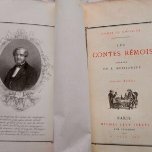CONTES REMOIS dessins de E. Meissonier 1874