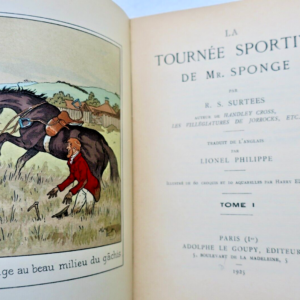 Chasse SURTEES La tournée sportive