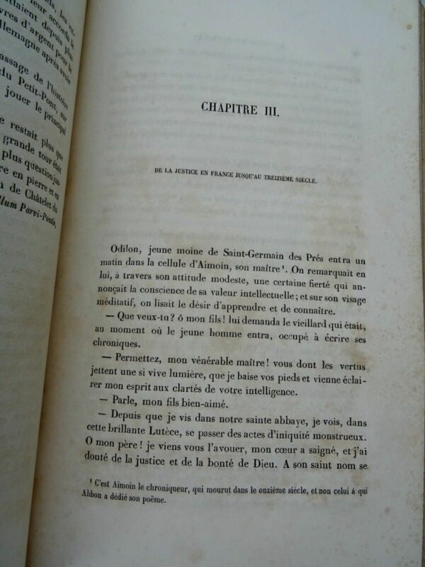 Chatelet  Histoire du Chatelet et du Parlement de Paris 1847 – Image 6