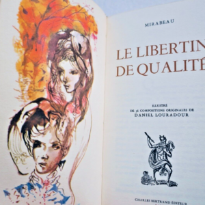 Curiosa Mirabeau Le libertin de qualité