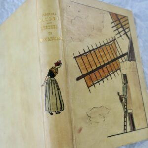 DAUDET LETTRES DE MON MOULIN reliure peinte