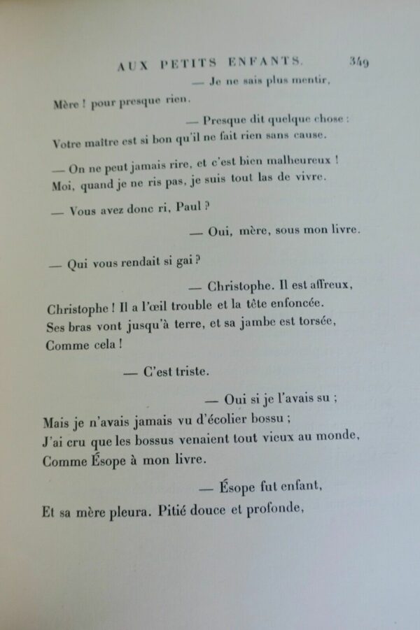 DESBORDES VALMORE, Marcelline Poésies complètes de Marceline 1932 – Image 3