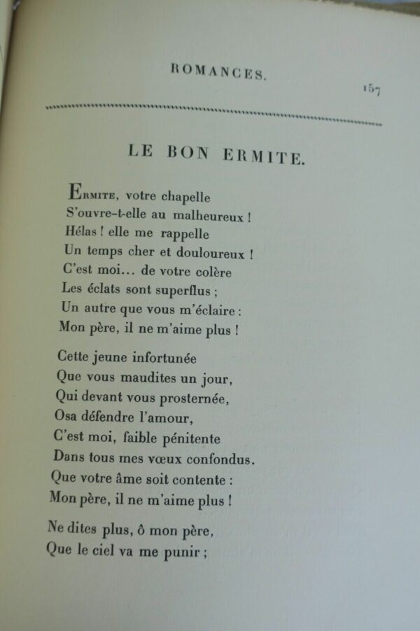 DESBORDES VALMORE, Marcelline Poésies complètes de Marceline 1932 – Image 5
