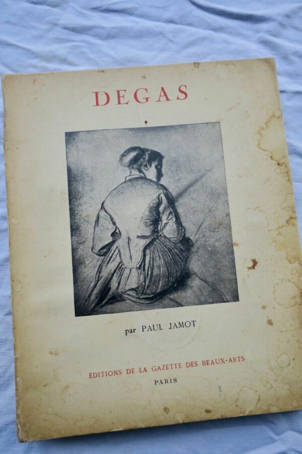 Degas JAMOT PAUL DEGAS. GAZETTE DES BEAUX ARTS 1924 – Image 3