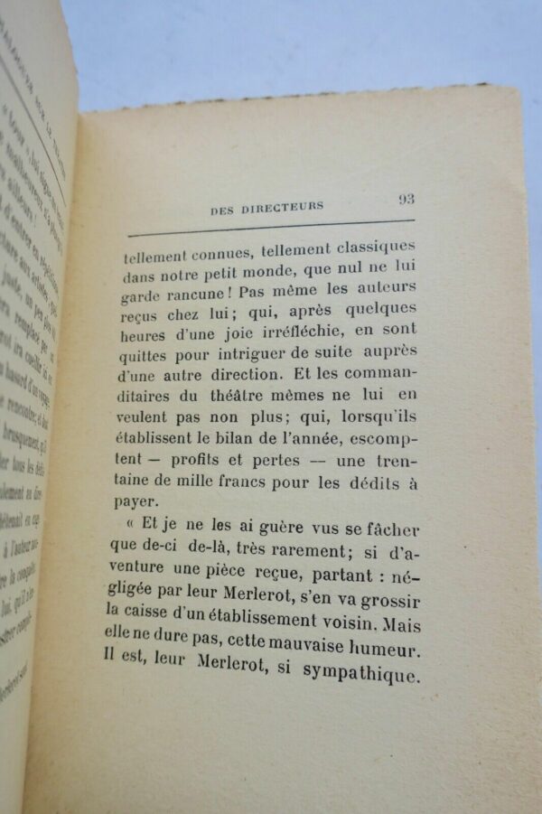 Edmond Sée petits dialogues sur le théatre et l'art dramatique + dédicace – Image 5