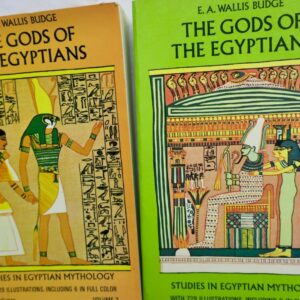 Egypt Wallis Budge The Gods Of The Egyptians: Studies In Egyptian Mythology