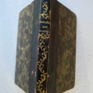 Emblême des Fleurs, ou parterre de flore 1828 64 x 105 mm.