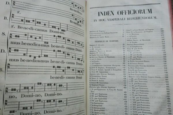 Epitome antiphonarii seu vesperale Romanum 1845 – Image 9