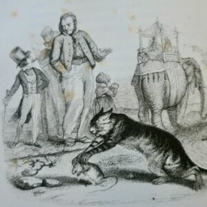 FABLES DE LA FONTAINE illustré par Grandville 1839 2/2